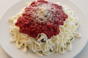 Spaghetti-Torte